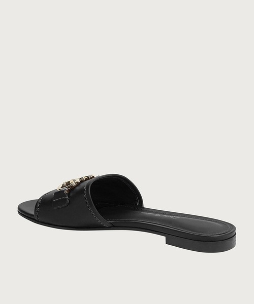 FERRAGAMO（フェラガモ）の「スライドサンダル（サンダル・レディース・ブラック・6/6.5/5/7/7.5/5.5）」の3枚目の写真