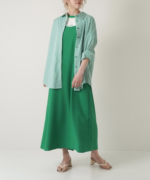 Lull（ルル）の「【Lull / ルル】Lullロゴ刺繍リンガーTシャツ（Tシャツ/カットソー・レディース・ブラック/レッド/グリーン/ブルー・ONESIZE）」の13枚目の写真