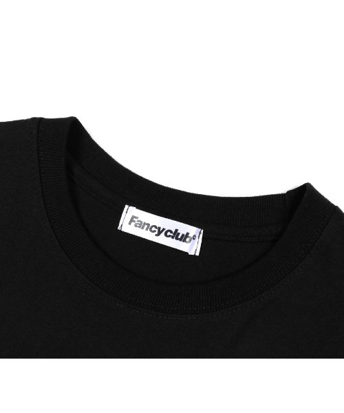 FANCY CLUB(ファンシークラブ)の「A'GEM/9 × .kom『 FANCY CLUB/ファンシークラブ』ILLUSORY CROP TEE/イルーソリィ クロップド丈 半袖Tシャツ(Tシャツ/カットソー・レディース・チャコールグレー/ブラック/ホワイト・FREE)」の14枚目の写真