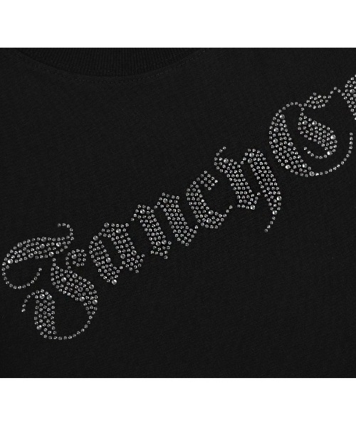 FANCY CLUB(ファンシークラブ)の「A'GEM/9 × .kom『 FANCY CLUB/ファンシークラブ』ILLUSORY CROP TEE/イルーソリィ クロップド丈 半袖Tシャツ(Tシャツ/カットソー・レディース・チャコールグレー/ブラック/ホワイト・FREE)」の15枚目の写真