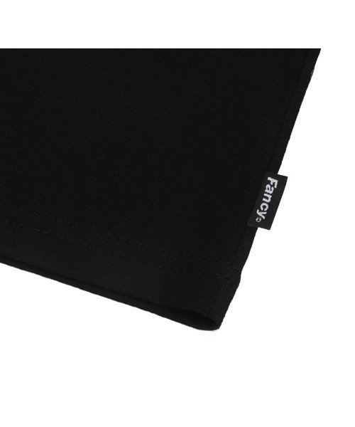 FANCY CLUB(ファンシークラブ)の「A'GEM/9 × .kom『 FANCY CLUB/ファンシークラブ』ILLUSORY CROP TEE/イルーソリィ クロップド丈 半袖Tシャツ(Tシャツ/カットソー・レディース・チャコールグレー/ブラック/ホワイト・FREE)」の16枚目の写真