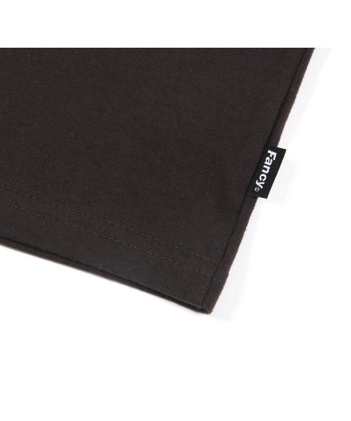 FANCY CLUB(ファンシークラブ)の「A'GEM/9 × .kom『 FANCY CLUB/ファンシークラブ』ILLUSORY CROP TEE/イルーソリィ クロップド丈 半袖Tシャツ(Tシャツ/カットソー・レディース・チャコールグレー/ブラック/ホワイト・FREE)」の21枚目の写真