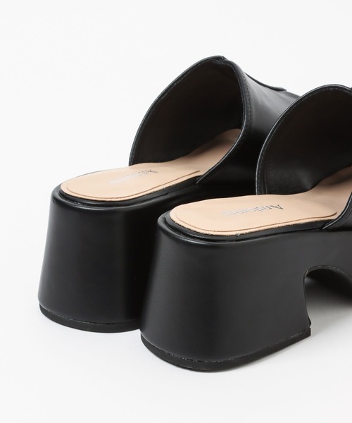 Andemiu（アンデミュウ）の「アツゾコミュール299113（サンダル・レディース・ホワイト/ブラック/ブラウン・SMALL/MEDIUM/LARGE）」の14枚目の写真