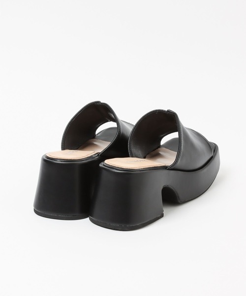 Andemiu（アンデミュウ）の「アツゾコミュール299113（サンダル・レディース・ホワイト/ブラック/ブラウン・SMALL/MEDIUM/LARGE）」の9枚目の写真