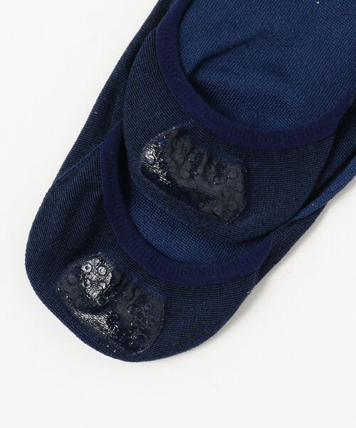 BEAMS F（ビームスエフ）の「ADRIAN / SALVAPIEDE シューズインソックス（ソックス/靴下・メンズ・ブラック/ネイビー・SMALL/MEDIUM）」の5枚目の写真