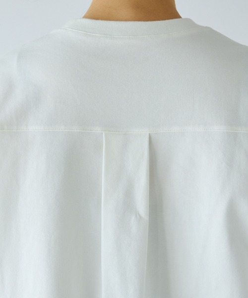 RIVE DROITE（リヴドロワ）の「セミフレアースリーブカットソー（Tシャツ/カットソー・レディース・オフホワイト/ブラック/キャメル・FREE）」の15枚目の写真