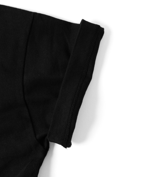 GLAZOS（グラソス）の「天竺・ドロップショルダートライバルロゴ半袖Tシャツ（Tシャツ/カットソー・キッズ・ブラック/オフホワイト/グリーン・150cm/130cm/140cm/170cm/160cm）」の8枚目の写真