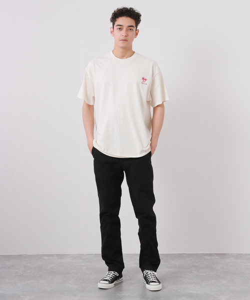 BAMBOO SHOOTS(バンブーシュート)の「【BAMBOO SHOOTS/バンブーシュート】DINOSAUR / ダイナソー コットン Tシャツ(Tシャツ/カットソー・メンズ・アイボリー・MEDIUM/LARGE/X-LARGE)」の2枚目の写真