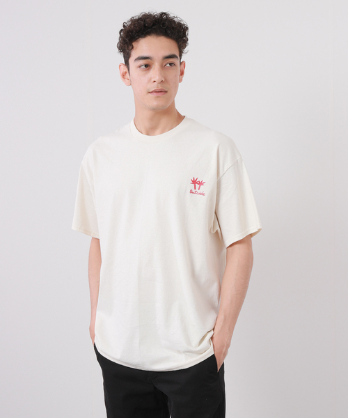 BAMBOO SHOOTS(バンブーシュート)の「【BAMBOO SHOOTS/バンブーシュート】DINOSAUR / ダイナソー コットン Tシャツ(Tシャツ/カットソー・メンズ・アイボリー・MEDIUM/LARGE/X-LARGE)」の3枚目の写真