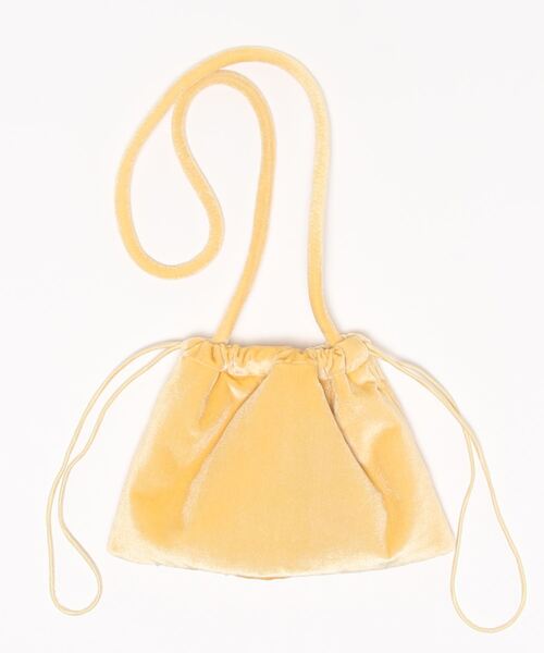 DEICY（デイシー）の「刺繍横長巾着（バックパック/リュック・レディース・アイボリー・FREE）」の3枚目の写真