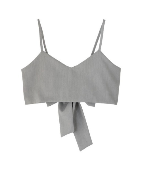 AMAIL（アマイル）の「Wrap standard cloth（キャミソール・レディース・ベージュ/グレー/ブラック・FREE）」の8枚目の写真