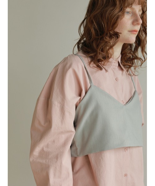 AMAIL（アマイル）の「Wrap standard cloth（キャミソール・レディース・ベージュ/グレー/ブラック・FREE）」の16枚目の写真