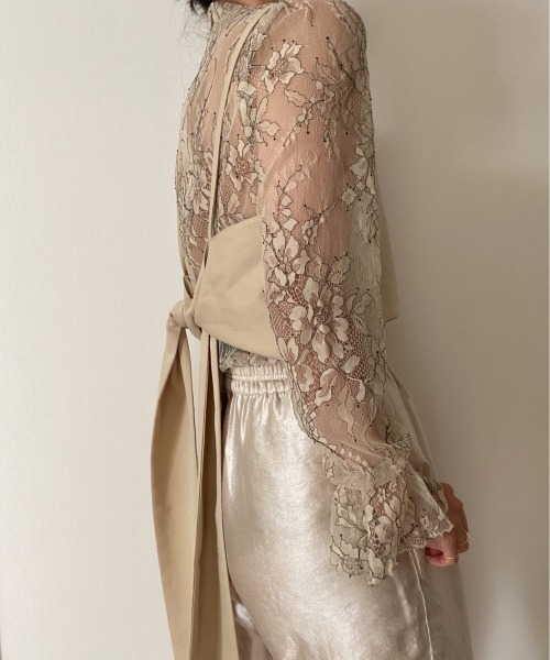 AMAIL（アマイル）の「Wrap standard cloth（キャミソール・レディース・ベージュ/グレー/ブラック・FREE）」の18枚目の写真