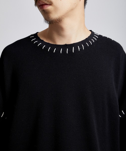 DISCOVERED（ディスカバード）の「DAMAGE WAFFLE CUTSEWN（Tシャツ