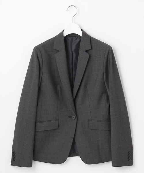 J.PRESS（ジェイプレス）の「BAHARIYE Houndstooth テーラード ジャケット（テーラードジャケット・レディース・グレー系3・9/13/11/7）」の4枚目の写真