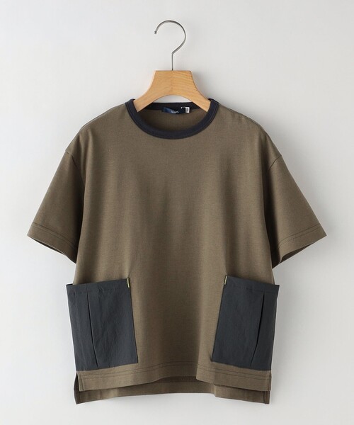 SHIPS(シップス)の「SHIPS KIDS:100~130cm / <多機能>マルチエフェクト(R) ポケット TEE(Tシャツ/カットソー・キッズ・ブラック/カーキ・100/110/120/130)」の8枚目の写真