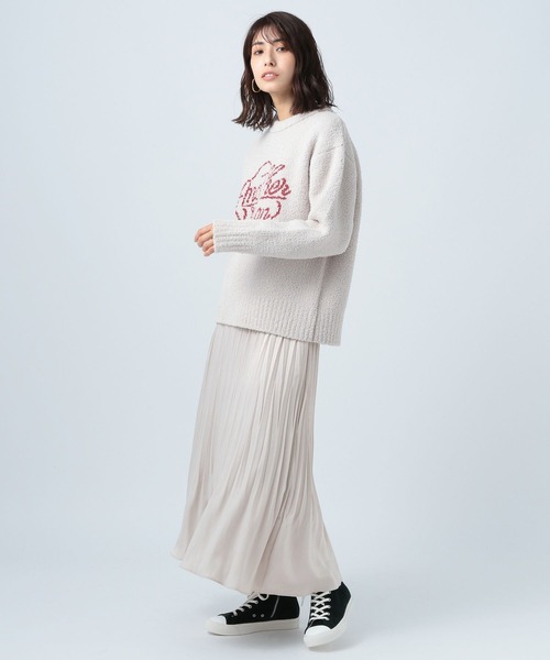 BAYFLOW(ベイフロー)の「ピーチプリーツスカート(スカート・レディース・ライトグレー/ライトブルー/ブラウン/イエロー・SMALL/MEDIUM)」の22枚目の写真