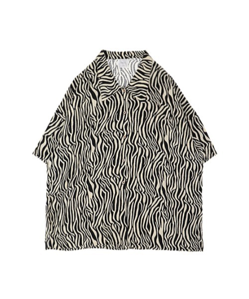 AMAIL（アマイル）の「Ethic linen half shirt（シャツ/ブラウス・レディース・ベージュ/ピンク/ホワイト×ブラック・FREE）」の20枚目の写真
