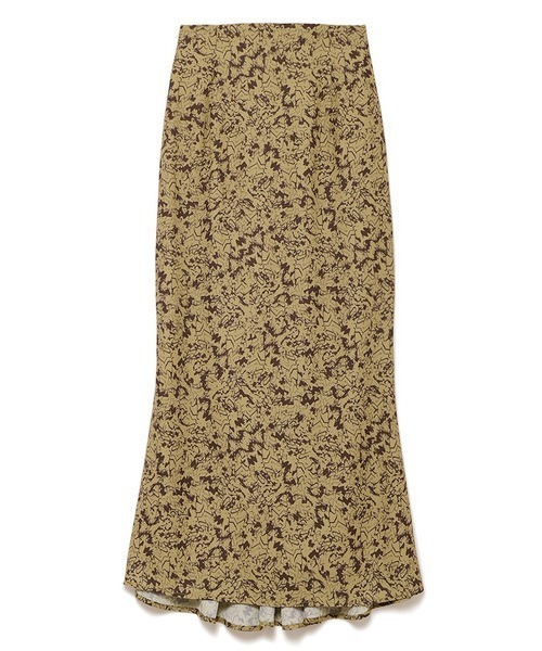 emmi（エミ）の「【emmi atelier】フィッシュテールナロースカート（スカート・レディース・ブラック/グレー/キャメル・1/0）」の3枚目の写真