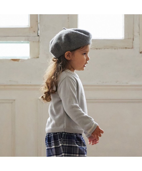 10mois（ディモワ）の「10mois フェザーコットン star透かし柄プルオーバー（その他ベビーウェア・キッズ・ライトグレー/アイボリー・80ｃｍ/90cm/100cm）」の3枚目の写真