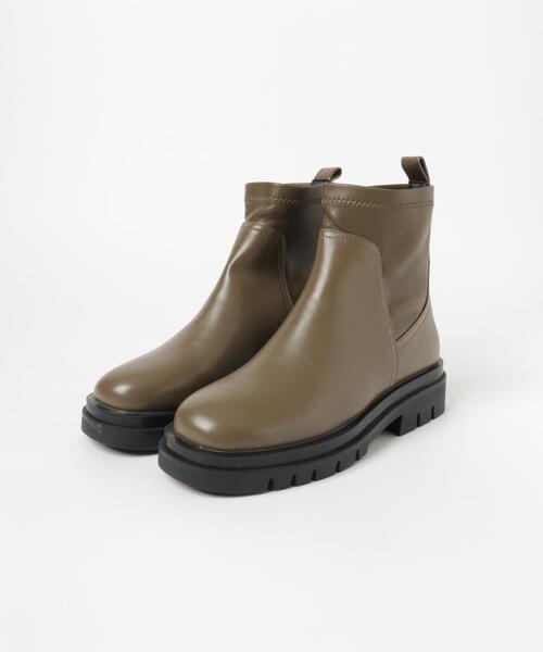 ITEMS URBANRESEARCH(アイテムズ アーバンリサーチ)の「トラックソールストレッチブーツ(その他シューズ・レディース・ブラック/オリーブ/アイボリー・SMALL/MEDIUM/LARGE)」の15枚目の写真