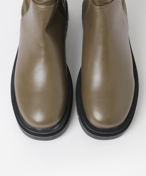 ITEMS URBANRESEARCH(アイテムズ アーバンリサーチ)の「トラックソールストレッチブーツ(その他シューズ・レディース・ブラック/オリーブ/アイボリー・SMALL/MEDIUM/LARGE)」の11枚目の写真