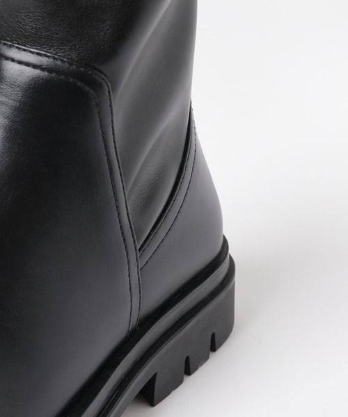 ITEMS URBANRESEARCH(アイテムズ アーバンリサーチ)の「トラックソールストレッチブーツ(その他シューズ・レディース・ブラック/オリーブ/アイボリー・SMALL/MEDIUM/LARGE)」の5枚目の写真
