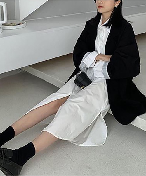 LOPASS(ロパス)の「テーラードジャケット(テーラードジャケット・レディース・ブラウン/ブラック/アイボリー・XL/M/L/S)」の6枚目の写真