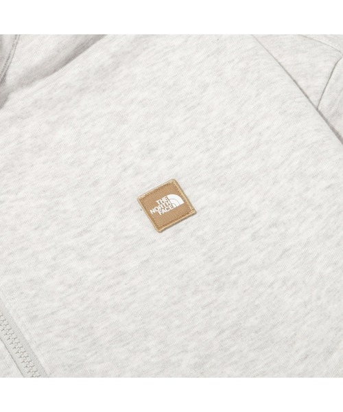 THE NORTH FACE（ザノースフェイス）の「THE NORTH FACE(ザ・ノースフェイス)/COMFY HALF ZIP SWEATSHIRTS　コンフィハーフジップスウェットシャツ（スウェット・レディース・ブラック/アイボリー・M/L/XL/XXL）」の4枚目の写真