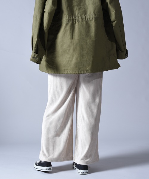 folka（フォルカ）の「【FOLKAフォルカ　Cawaii Pants カワイイパンツ】ワイドリブパンツ（その他パンツ・レディース・ベージュ/グレー/ブラック・ONE SIZE）」の3枚目の写真