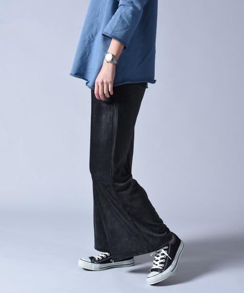 folka（フォルカ）の「【FOLKAフォルカ　Cawaii Pants カワイイパンツ】ワイドリブパンツ（その他パンツ・レディース・ベージュ/グレー/ブラック・ONE SIZE）」の13枚目の写真