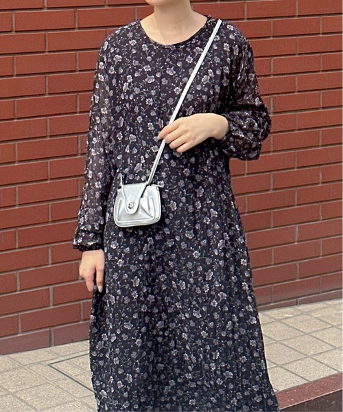 Isn't She?(イズントシー)の「レディフラワーワンピース(ワンピース・レディース・ブラック・FREE)」の14枚目の写真