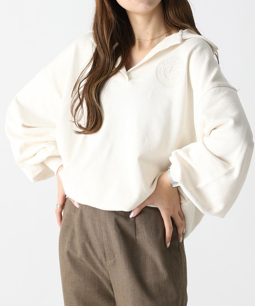 ワンポイントプルオーバー Heather（ヘザー）の「ワンポイントスウェットプルオーバー 162791