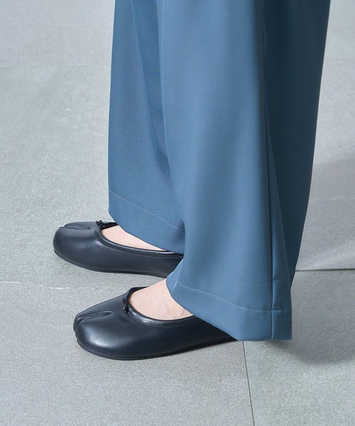 MAISON BREEZE（メゾンブリーズ）の「【MAISON BREEZE】ハイウエストタックパンツ オフィスカジュアル SCCH205 ※（その他パンツ・レディース・グレー/ブラック/カーキ・3/4/5）」の16枚目の写真