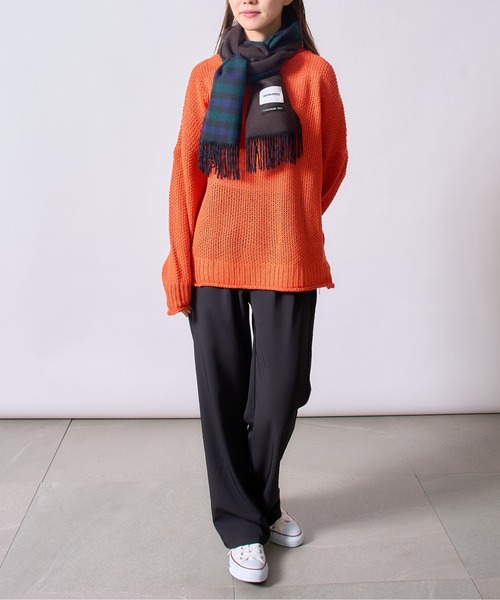 MAISON BREEZE（メゾンブリーズ）の「【MAISON BREEZE】ハイウエストタックパンツ オフィスカジュアル SCCH205 ※（その他パンツ・レディース・グレー/ブラック/カーキ・3/4/5）」の12枚目の写真