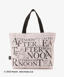 【ずんだもち様】Afternoon Tea PEANUTS ロゴトート タグ付き 新品タグ付】Afternoon Tea & PEANUTS コラボ ロゴトート - メルカリ
