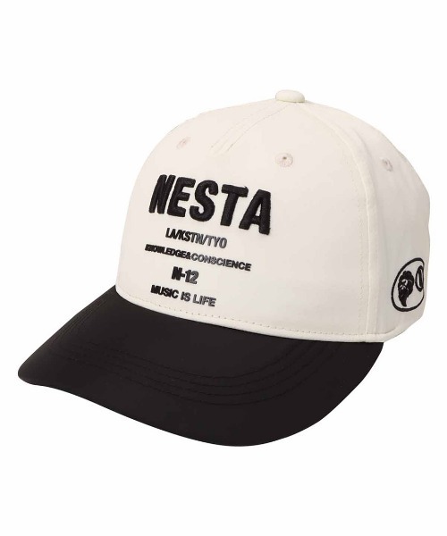 NESTA BRAND（ネスタブランド）の「撥水 切替 カラー キャップ（キャップ・メンズ・キナリ/オリーブ・F）」の2枚目の写真