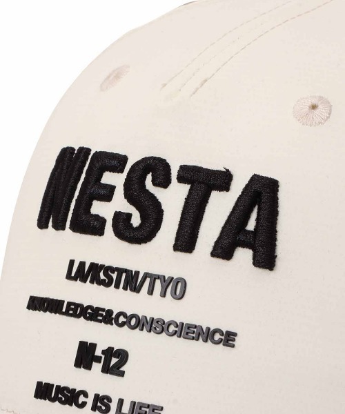 NESTA BRAND（ネスタブランド）の「撥水 切替 カラー キャップ（キャップ・メンズ・キナリ/オリーブ・F）」の6枚目の写真