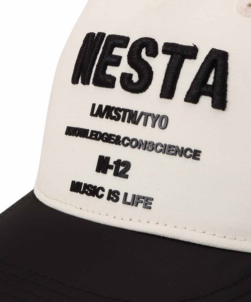 NESTA BRAND（ネスタブランド）の「撥水 切替 カラー キャップ（キャップ・メンズ・キナリ/オリーブ・F）」の7枚目の写真