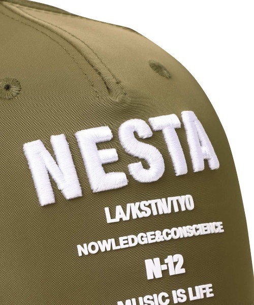 NESTA BRAND（ネスタブランド）の「撥水 切替 カラー キャップ（キャップ・メンズ・キナリ/オリーブ・F）」の14枚目の写真