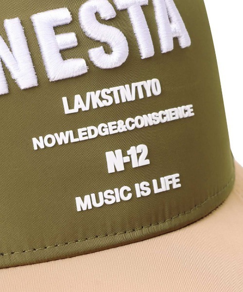 NESTA BRAND（ネスタブランド）の「撥水 切替 カラー キャップ（キャップ・メンズ・キナリ/オリーブ・F）」の15枚目の写真