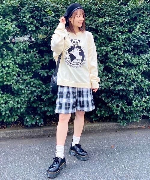 Candy Stripper（キャンディストリッパー）の「THE WORLD IS CANDY'S ニット（ニット/セーター・レディース・ピンク/アイボリー/ブラック/ブルー・2）」の15枚目の写真