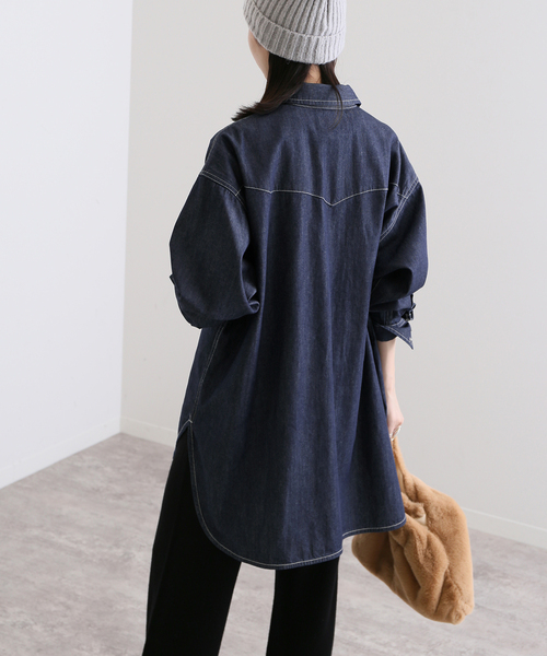 SLOBE IENA（スローブイエナ）の「LE DENIMウエスタンシャツ（シャツ