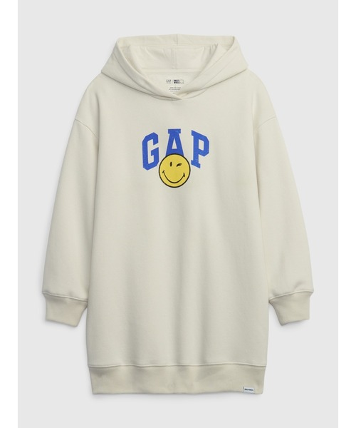 セール Gapロゴ Smiley R スマイリー スウェットワンピース キッズ ワンピース Gap ギャップ のファッション通販 Zozotown