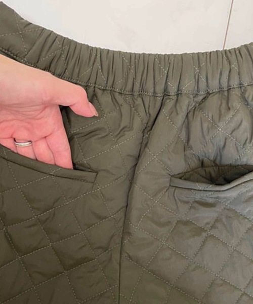 mavimoon キルティングショートパンツ 新品 MAVIMOON マビームーン キルティング ショート パンツ