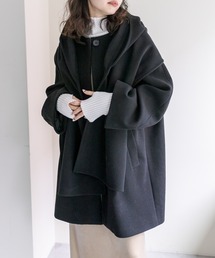 mystic | 【サイズ展開あり】ストールフード付コート(その他アウター)