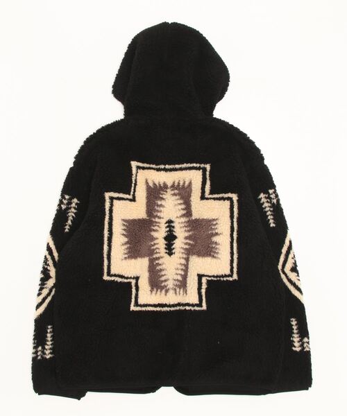 PENDLETON(ペンドルトン)の「【 PENDLETON / ペンドルトン 】 BOAZIP HOODIE ジップ パーカー 2475-9016 MNY(ブルゾン・メンズ・アイボリー/ブラック/ネイビー・MEDIUM/LARGE)」の6枚目の写真