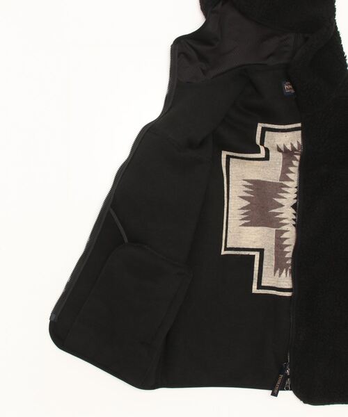 PENDLETON(ペンドルトン)の「【 PENDLETON / ペンドルトン 】 BOAZIP HOODIE ジップ パーカー 2475-9016 MNY(ブルゾン・メンズ・アイボリー/ブラック/ネイビー・MEDIUM/LARGE)」の7枚目の写真