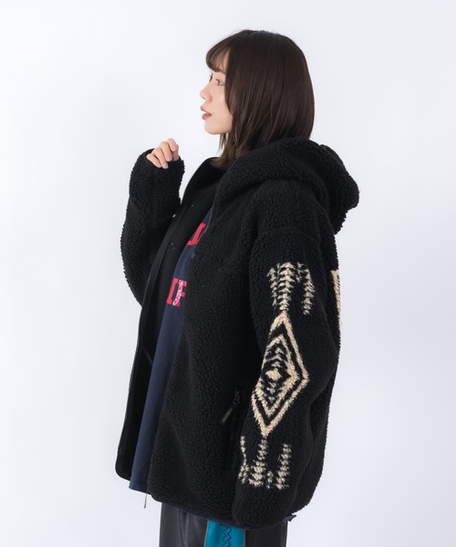 PENDLETON(ペンドルトン)の「【 PENDLETON / ペンドルトン 】 BOAZIP HOODIE ジップ パーカー 2475-9016 MNY(ブルゾン・メンズ・アイボリー/ブラック/ネイビー・MEDIUM/LARGE)」の1枚目の写真