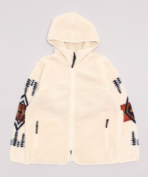 PENDLETON(ペンドルトン)の「【 PENDLETON / ペンドルトン 】 BOAZIP HOODIE ジップ パーカー 2475-9016 MNY(ブルゾン・メンズ・アイボリー/ブラック/ネイビー・MEDIUM/LARGE)」の19枚目の写真